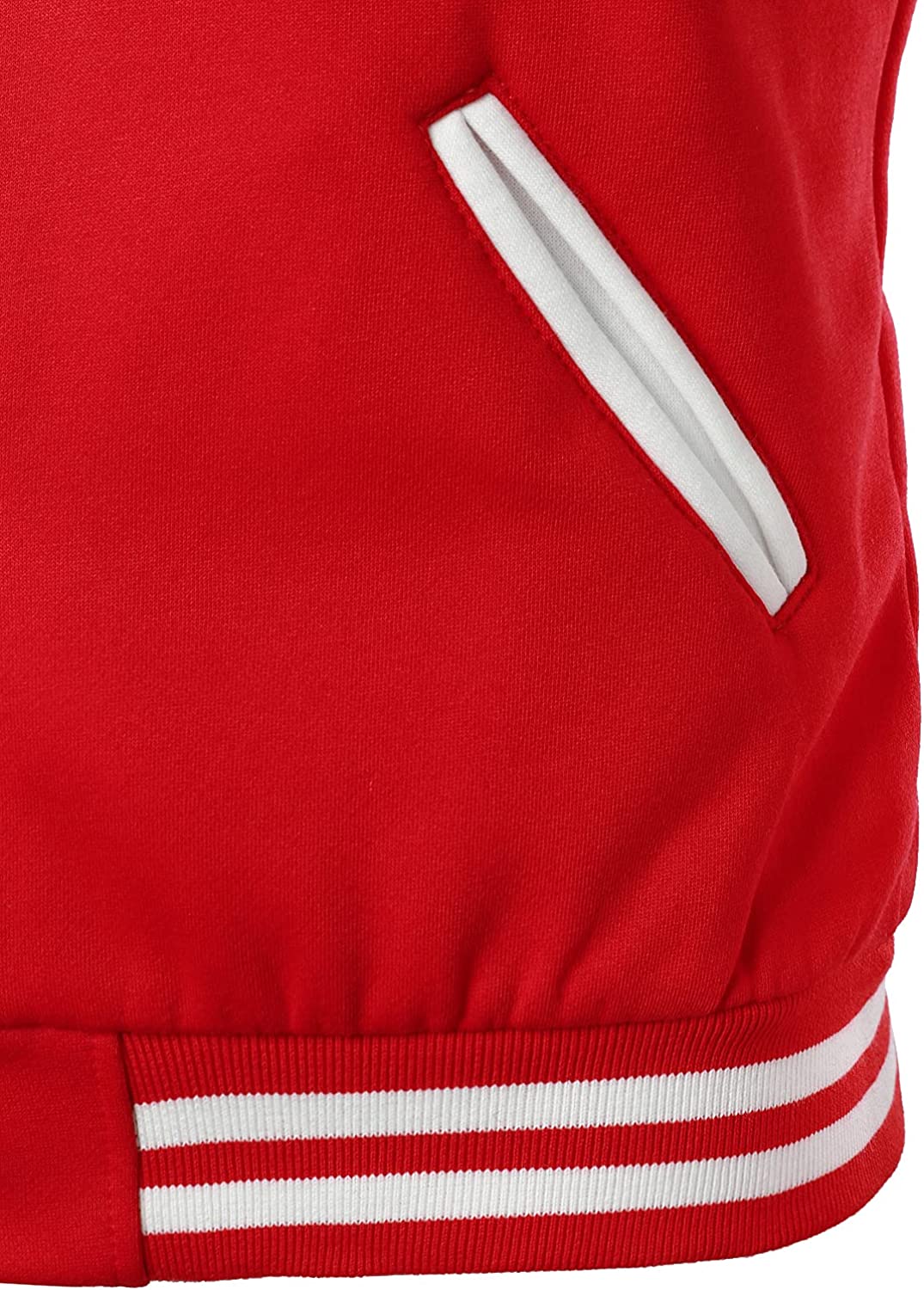 Customizable Letterman Jacket – RED