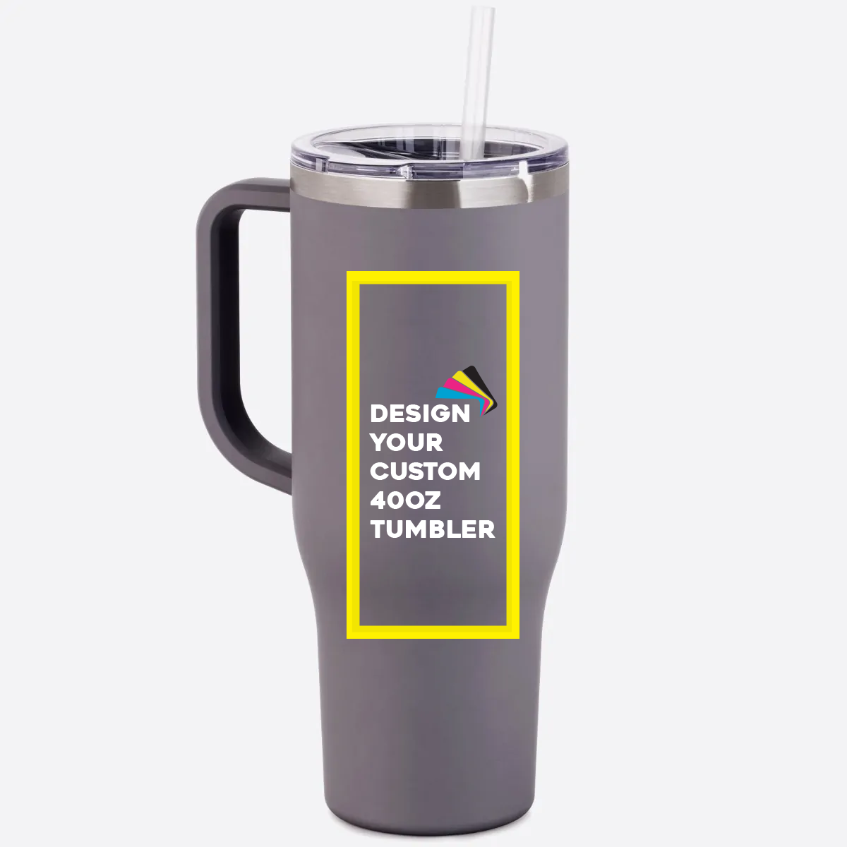 Custom Matte Volcanic Glass Tumbler – 40oz